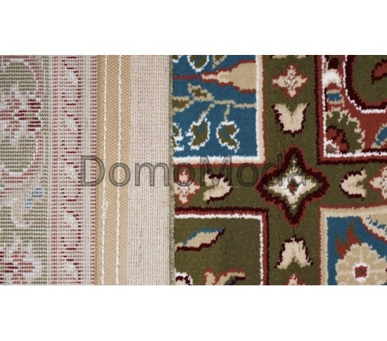 Высокоплотный ковер Royal Esfahan-1.5 3078F Green-Cream Купить в интернет магазине ДомоМода фото 3 Высокоплотный ковер Royal Esfahan-1.5 3078F Green-Cream - высокое качество по лучшей цене в Украине изображение 3.